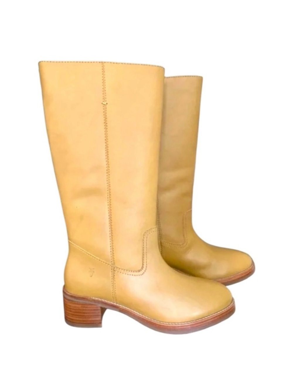 Frye Women's Camryn Tall Pull On Boot in Banana